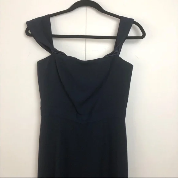 JAYGODFREY Off-Shoulder Black Jumpsuit